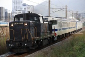 『2019/11/10～11運転 DE10-1756牽引直方キハ47形試運転』の画像
