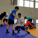 子どもが成長する格闘技（四郷高校レスリング部編）
