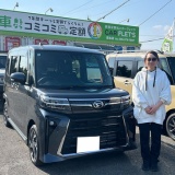 タントカスタム　カスタムX　納車　カーフレッツ熊本店