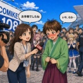 【生成AI漫画】銭子のひとりごと in コミケ108