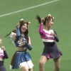 ファイターズガール、北広島高校チアダンス部ときつねダンスでコラボ