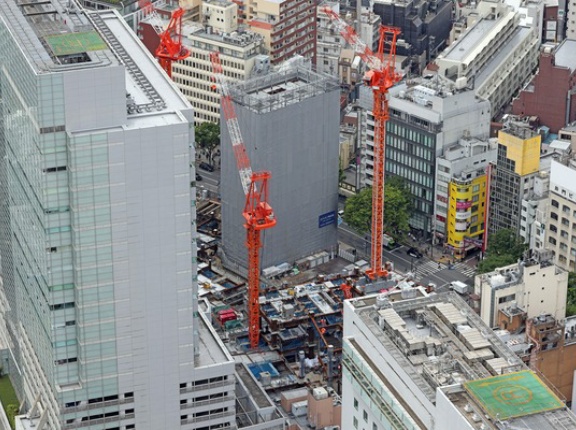 地上30階「道玄坂二丁目南地区第一種市街地再開発事業」の建設状況！オフィス棟とホテル棟で構成される渋谷の再開発（2026.4.25）