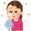 老け顔の人のメイク、髪型