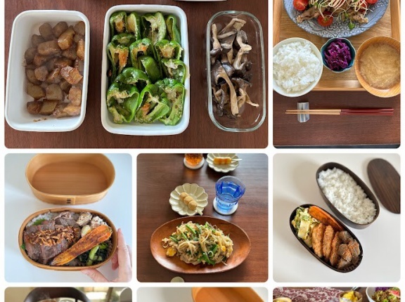 1週間の日持ちおかずとそれを使って作る50代オット用弁当、大学生次女とのおうちお昼ごはん、晩ごはんの献立と、「得意料理はなんですか」について次女と話し合ったｗ