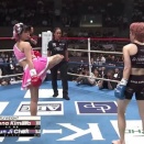 【動画】K-1に現れたリアル春麗、ユニークな戦い方でバズってしまう