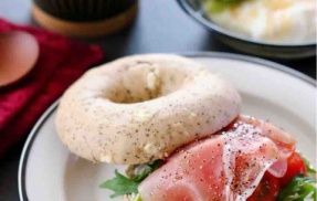 低脂質なベーグルで！大満足で痩せる腸活ごはん