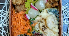母が珍しく揚げ物リクエスト～夫のお弁当323