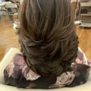 常連様にノンジアミンヘルバヒーリンググレイカラーとスーパーヒーリングカラーも重ねて、更なる髪質の進化！！