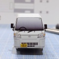 ＜難易度中＞ 【型紙】 DAIHATSU  HIJET TRUCK 完成！ ペーパークラフト　型紙