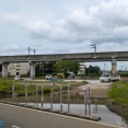 「柏の葉キャンパス」の「2号近隣公園」の工事状況（2026年6月24日）