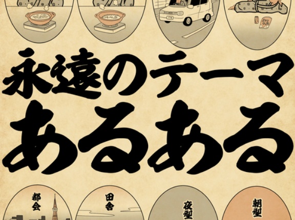 永遠のテーマあるあるでござる
