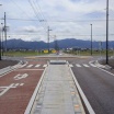 秋田県初のラウンドアバウト導入 実験初日、中央部分に車が衝突する事故
