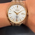 ゴールドの衝撃。SEIKO プレザージュ  カクテルタイムGMT
