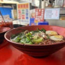 喜楽美食でインドネシア人の作る玉里麺を食べる