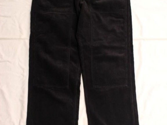FREEWHEELERS / "CHOPPER BUILDER" WORK TROUSERS (RUDE BLACK)