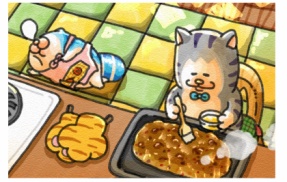 【メロとタビ】森の木の実でシュトーレン