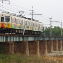 琴平電鉄　名鉄道橋梁84選(193)香東川橋梁