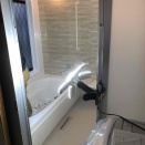 浴室工事と出前講座の合間に山のMochiさん宅へ