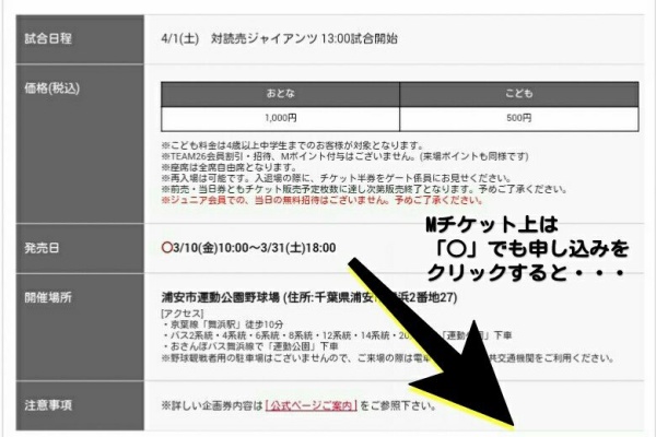 千葉ロッテマリーンズ 柏の葉後援会 もちろん非公認 舞浜