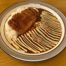 【カレーハウスアラジン】幡生（山口）〜個性的なヴィジュアルのカツカレー。下関市生野町の「アラジン生野店」でロースカツマヨネーズマヨタマ〜カレーハウスアラジン生野店