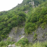 『層雲峡の崖錐斜面』の画像