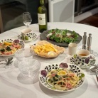 ポパイスパゲティーとスタミナサラダの夜ごはん