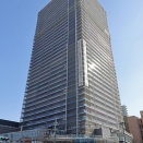 地上39階「ジオタワー大阪十三」の建設状況！低層部に図書館やスーパーが入る定借の分譲タワマン（2025.11.30）