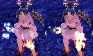 ケルティックトライボルトワンドのボルト魔法の合体のエフェクトが違う