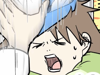 大学生のお兄ちゃんに1秒で凹まされる中三の妹の姿をご覧ください