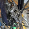 油圧ディスクブレーキのメンテナンス 洗車出来なくても、水なしできれいにする方法
