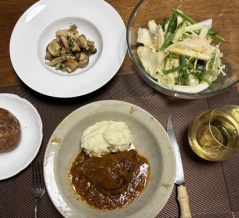 3家族分のビーフシチュー