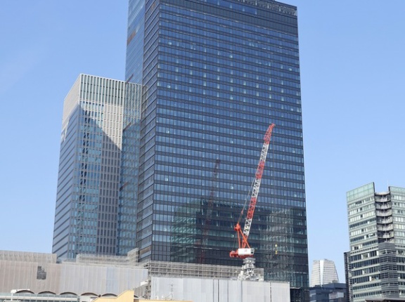 高さ約233m「世界貿易センタービルディング本館」の建替え状況！アトレとホテルも入る浜松町駅直結の超高層オフィスビル（2026.2.14）