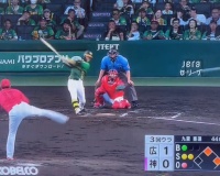 中野拓夢　同点タイムリーヒット　ひっっっさびさに点が入ったぞーーー！！！