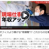『”現場仕事”で年収アップでも、ワイはそもそも働きたくないんだがw』の画像