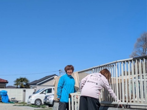 今日も気持ちの良い青空です💙皆さんありがとうございます。