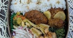 連休前全部入れますよ～夫のお弁当261