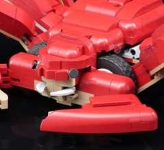 10290ピックアップトラックを組み替えてカニを作りました