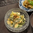 赤城牛の切り落としで、レタス鍋の夜ごはん