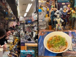 ジョジョが好きすぎる日本のラーメン店、海外でクールだと話題に