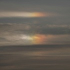 『幻日と日没とオナガ　2021/02/16』の画像