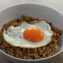 壬生菜のガパオライス