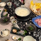 温泉湯豆腐と地鶏豆乳鍋の夜ごはんと、楽天マラソン最終日