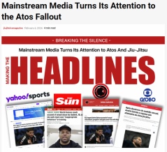【海外記事】主流メディアがATOSをめぐる余波に注目【ブラジリアン柔術】