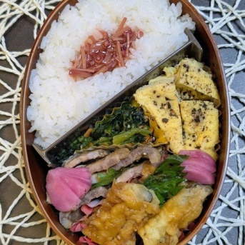 黒こしょう好きを利用～夫のお弁当410