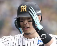佐藤輝明(神).382(89-34) 6本 23打点 出塁率.447 OPS1.211