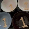 フランキ君一歳のお誕生日を「1」ちゅーるでお祝い