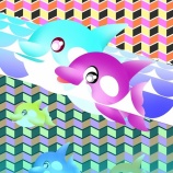 『ウサギとネズミの見つめる先には・・』の画像