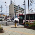 京阪交野線・宮之阪駅前