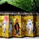 京都 河合神社 勝利の女神：NIKKE 特大屏風2025