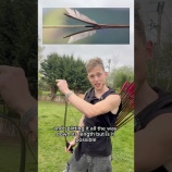 『先に打った矢をあとから放った矢で真っ二つにすることはできるの？』の画像